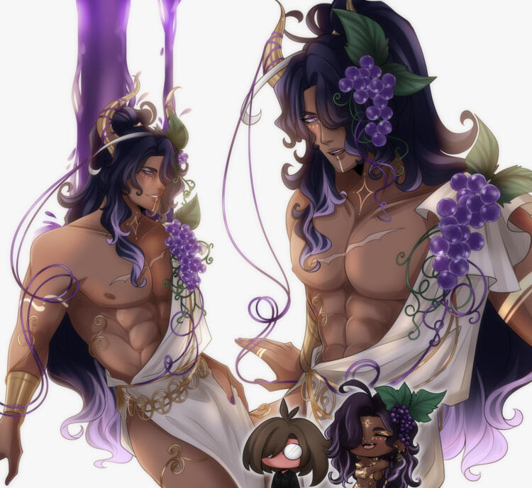 [ OC ] Blessed by Revelry - Fayn God Form